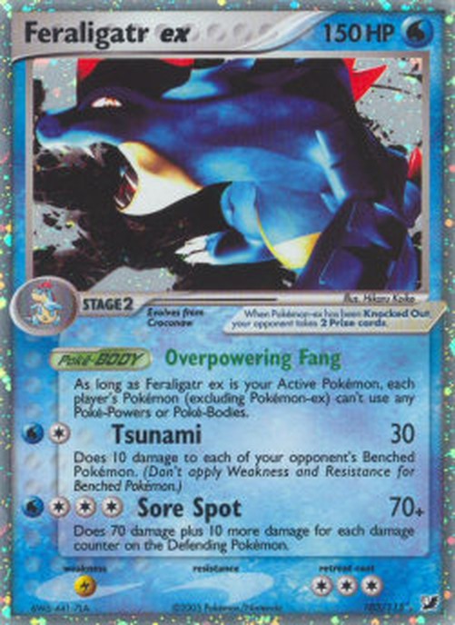 Pokemon Feraligatr ex  (UF 103)