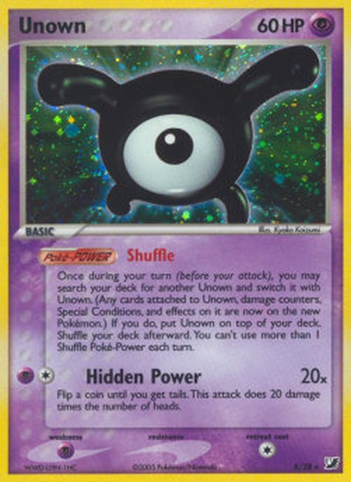 Pokemon Unown [X]  (UF X-28)