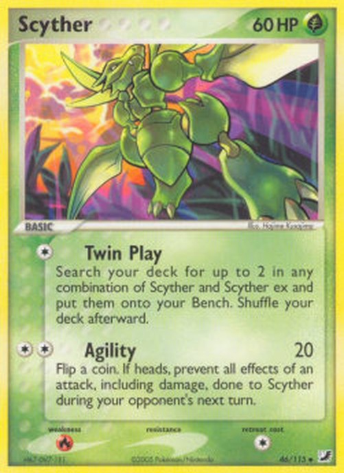 Pokemon Scyther  (UF 46)
