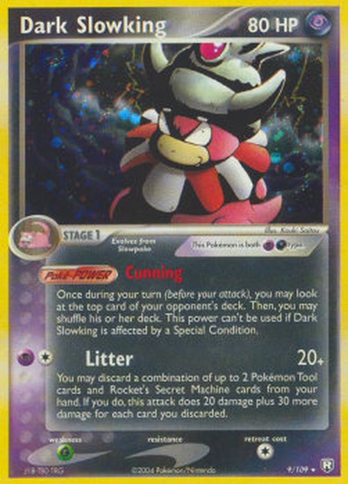 Pokemon Dark Slowking (TRR 9)