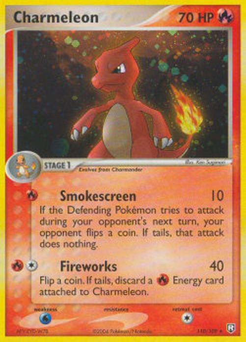 Pokemon Charmeleon  (TRR 110)