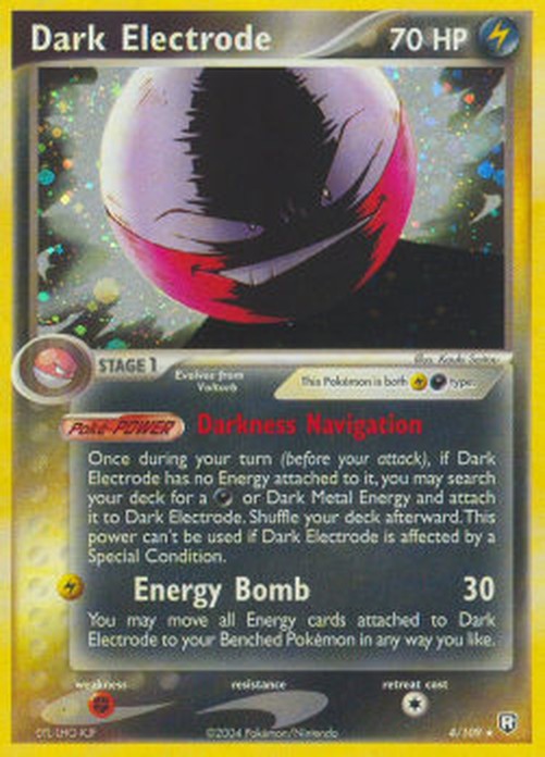 Pokemon Dark Electrode  (TRR 4)