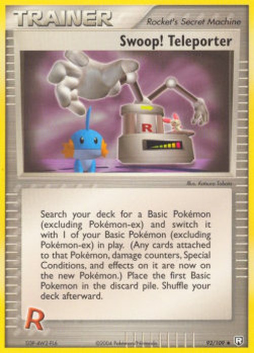 Pokemon Swoop! Teleporter (TRR 92)