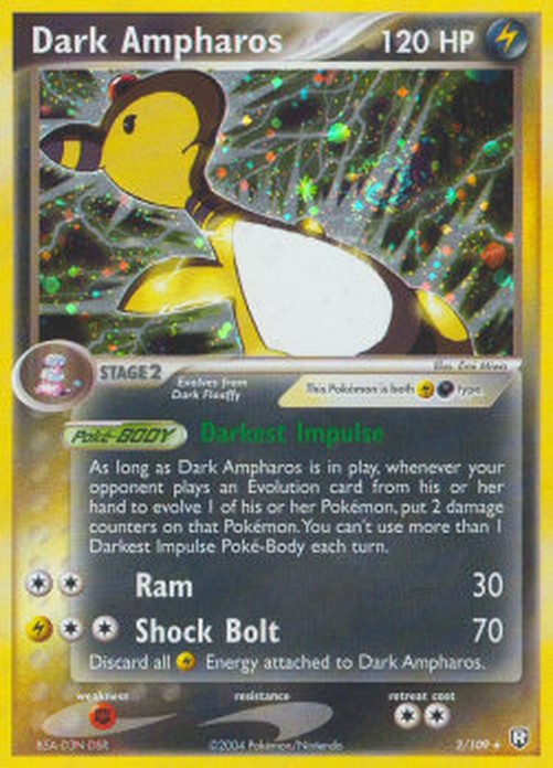 Pokemon Dark Ampharos (TRR 2)