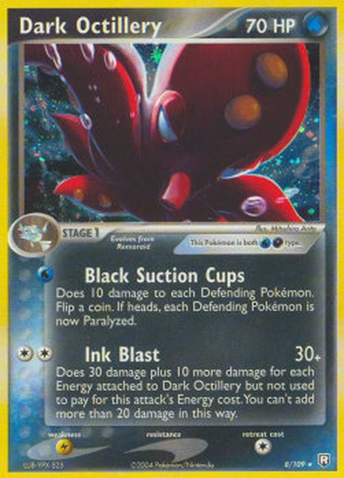 Pokemon Dark Octillery  (TRR 8)