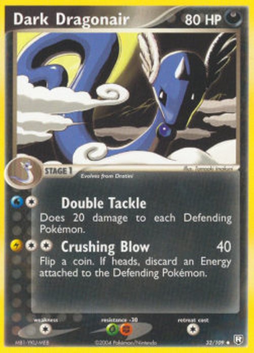 Pokemon Dark Dragonair (TRR 32)