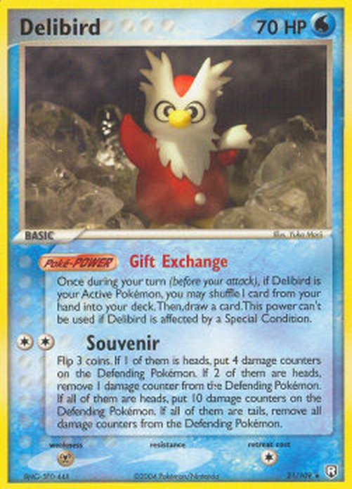 Pokemon Delibird  (TRR 21)