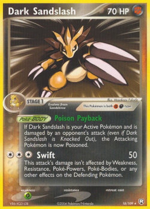 Pokemon Dark Sandslash  (TRR 18)