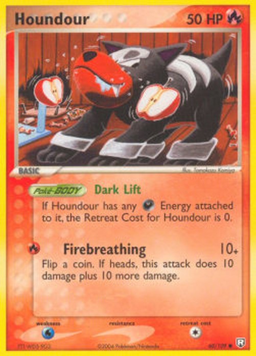 Pokemon Houndour  (TRR 60)