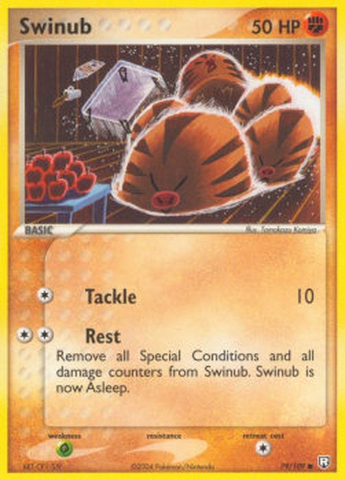 Pokemon Swinub (TRR 79)
