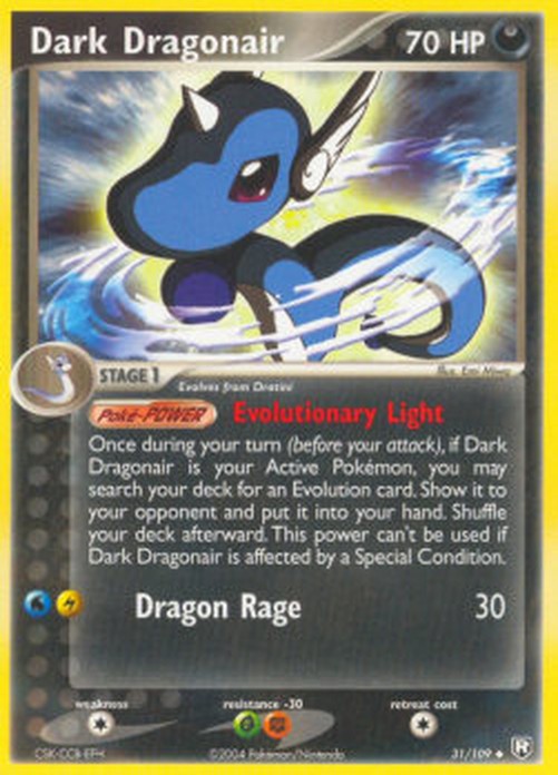 Pokemon Dark Dragonair  (TRR 31)