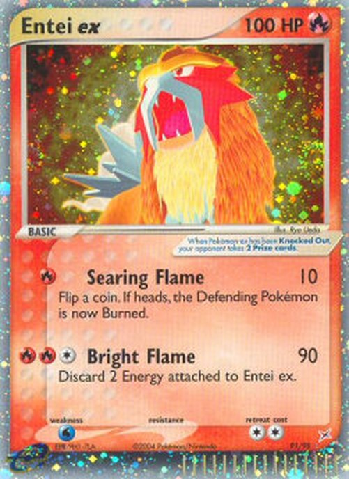 Pokemon Entei ex  (MA 91)