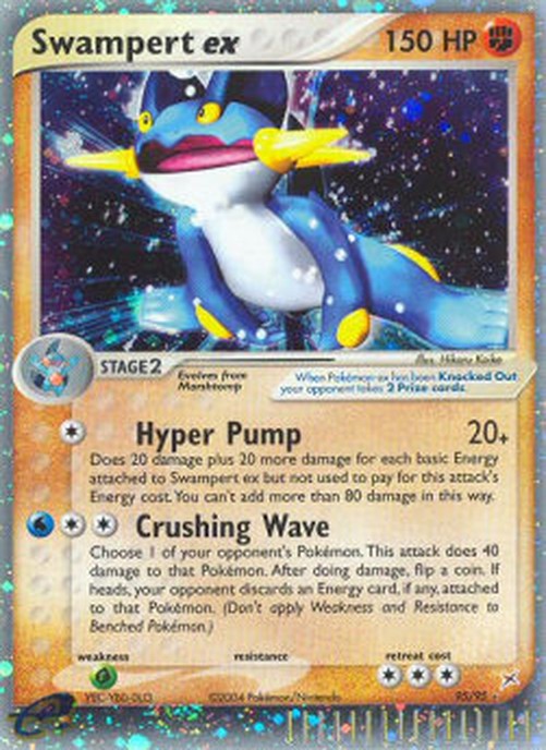 Pokemon Swampert ex  (MA 95)