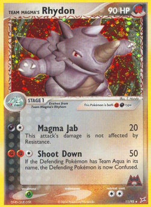 Pokemon Team Magma's Rhydon  (MA 11)