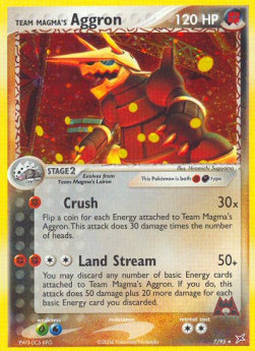 Pokemon Team Magma's Aggron (MA 7)