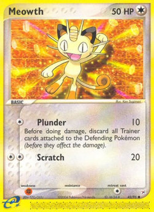 Pokemon Meowth  (MA 42)