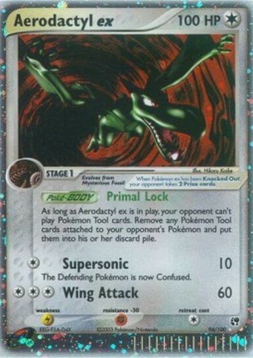 Pokemon Aerodactyl ex  (SS 94)