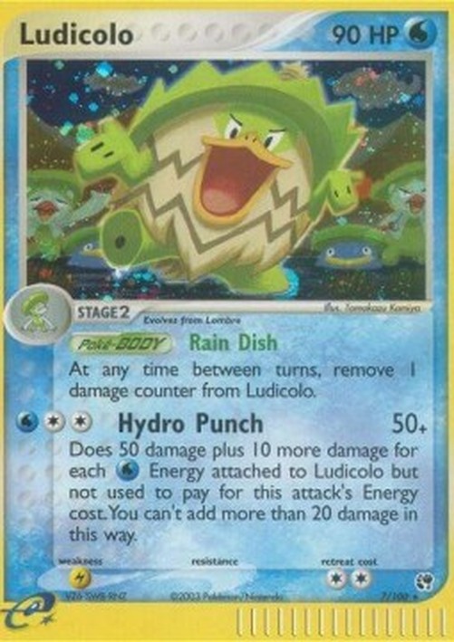 Pokemon Ludicolo  (SS 7)
