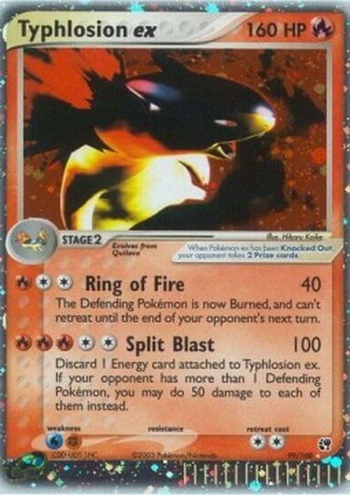 Pokemon Typhlosion ex  (SS 99)
