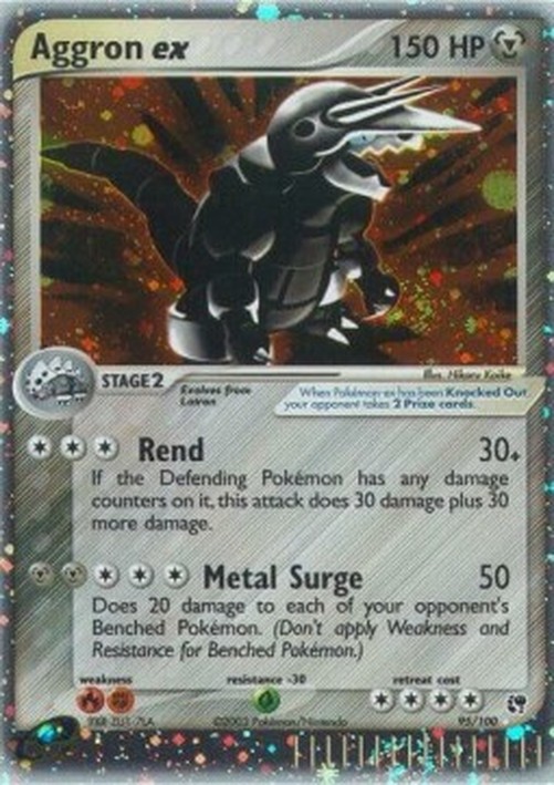 Pokemon Aggron ex  (SS 95)