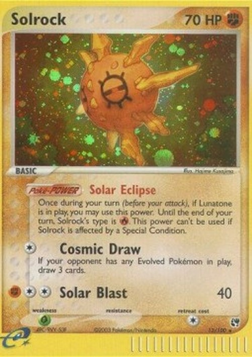 Pokemon Solrock  (SS 13)