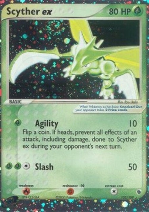 Pokemon Scyther ex (RS 102)