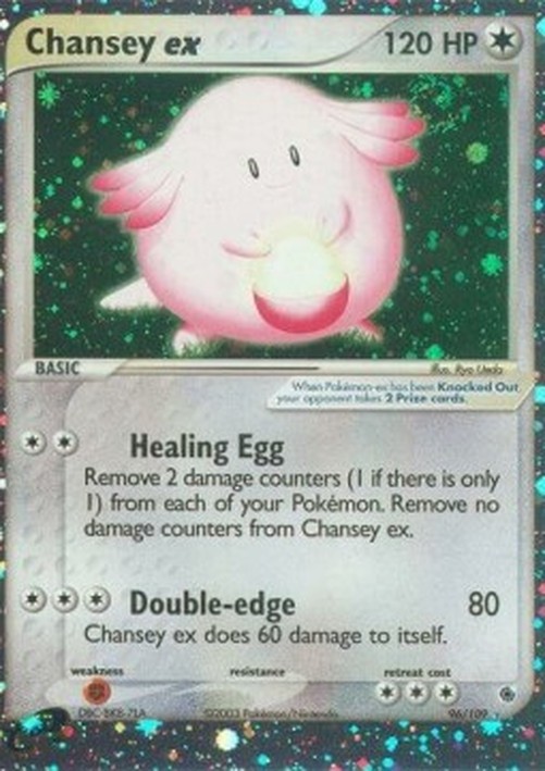 Pokemon Chansey ex  (RS 96)