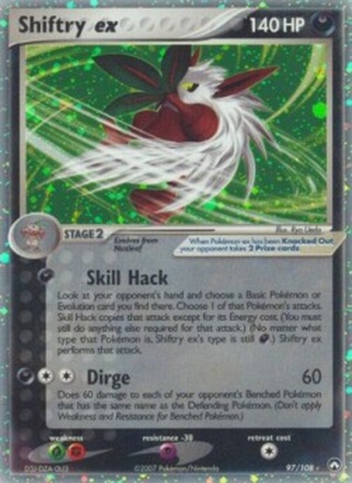 Pokemon Shiftry ex  (PK 97)