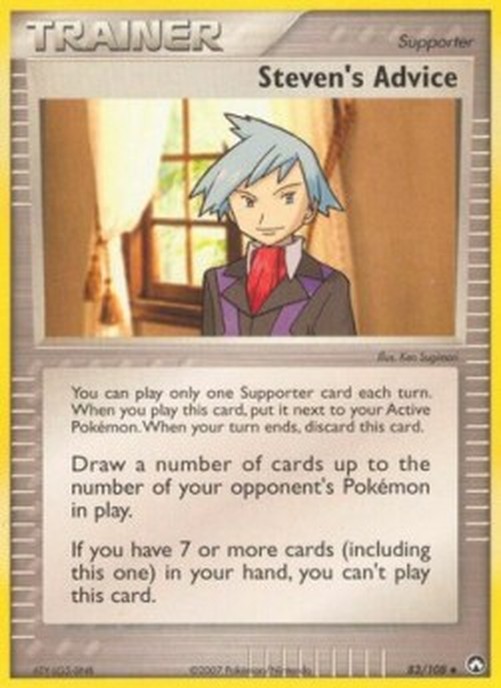 Pokemon Steven's Advice (PK 83)