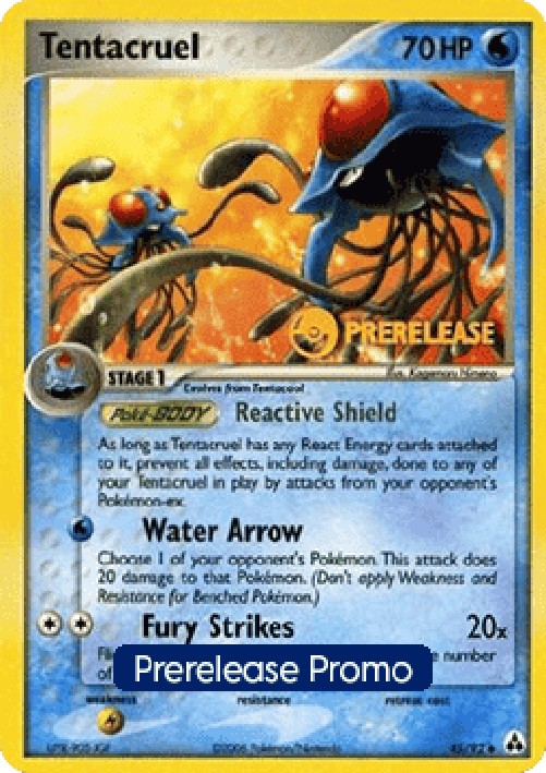 Pokemon Tentacruel  (LM 45)