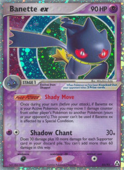 Pokemon Banette ex (LM 85)