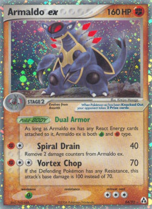 Pokemon Armaldo ex  (LM 84)