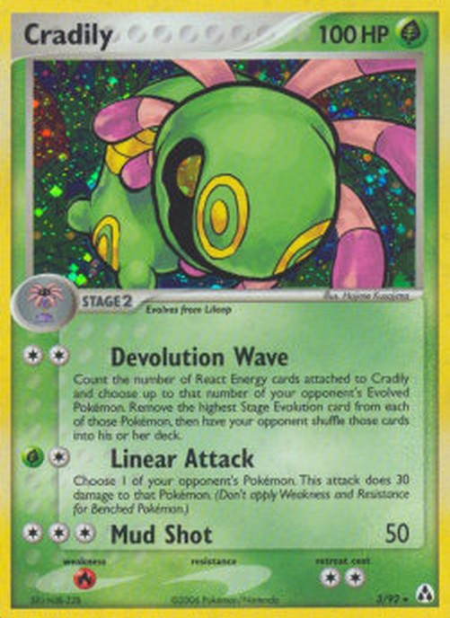 Pokemon Cradily  (LM 3)