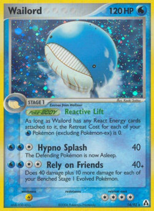 Pokemon Wailord  (LM 14)