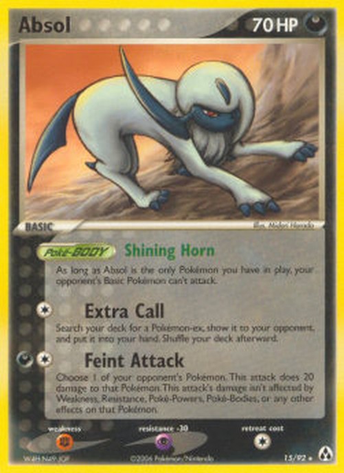 Pokemon Absol (LM 15)