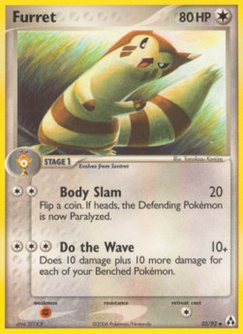 Pokemon Furret (LM 33)