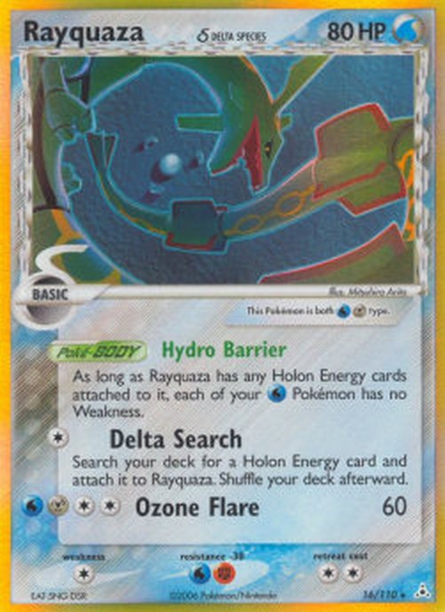 Pokemon Rayquaza δ Delta Species  (HP 16)