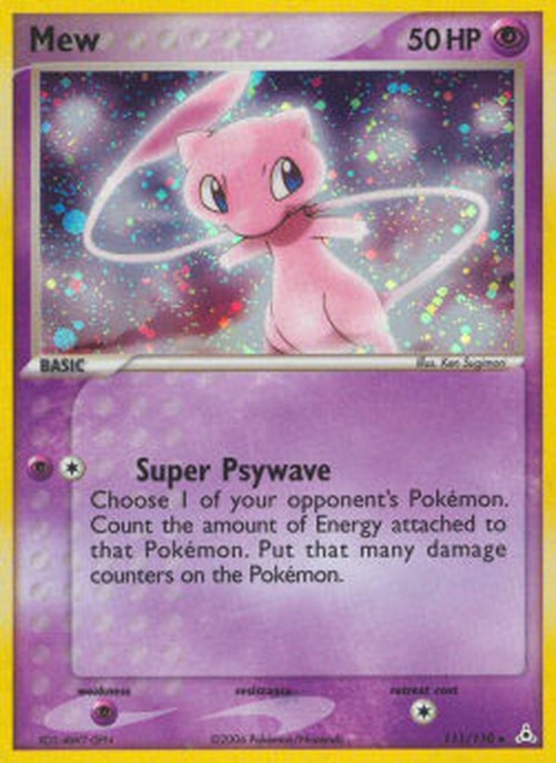 Pokemon Mew (HP 111)