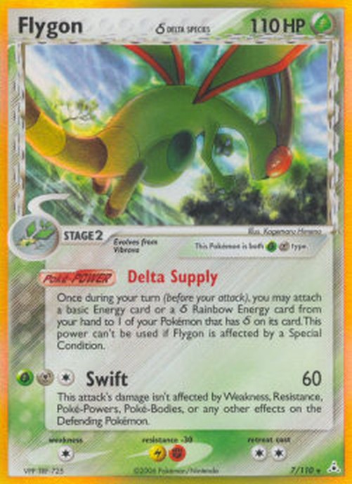 Pokemon Flygon δ Delta Species (HP 7)