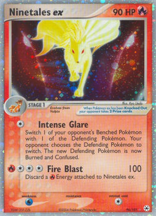 Pokemon Ninetales ex  (HL 96)