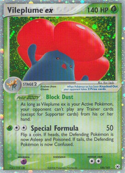 Pokemon Vileplume ex  (HL 100)