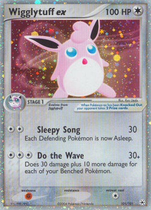 Pokemon Wigglytuff ex  (HL 101)