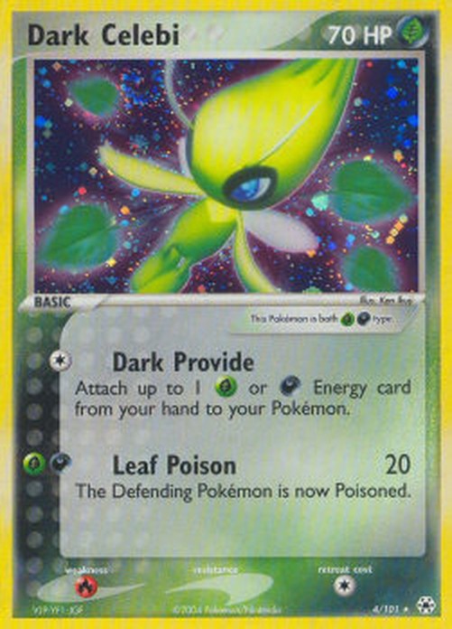 Pokemon Dark Celebi  (HL 4)
