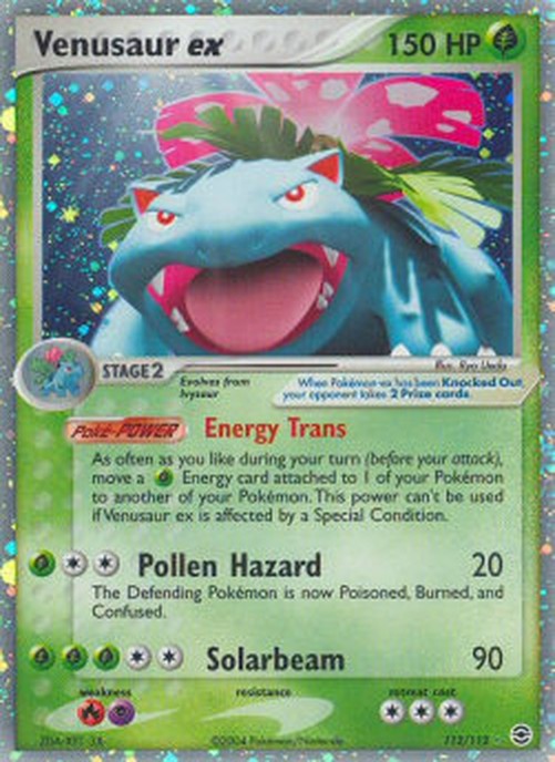 Pokemon Venusaur ex (FL 112)