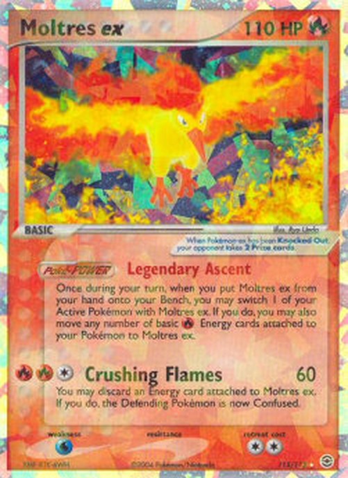 Pokemon Moltres ex (FL 115)