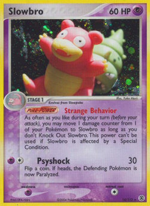 Pokemon Slowbro (FL 14)