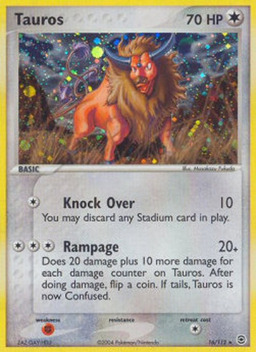 Pokemon Tauros  (FL 16)