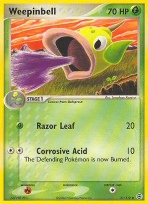 Pokemon Weepinbell (FL 51)