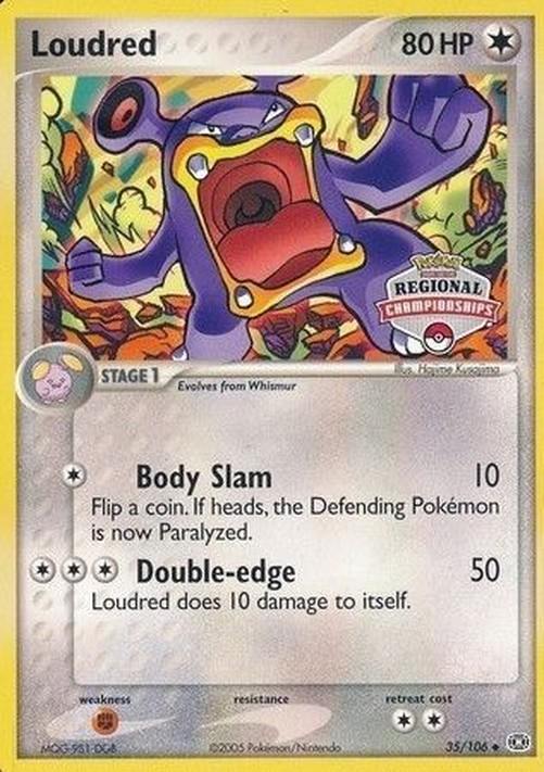 Pokemon Loudred  (EM 35)