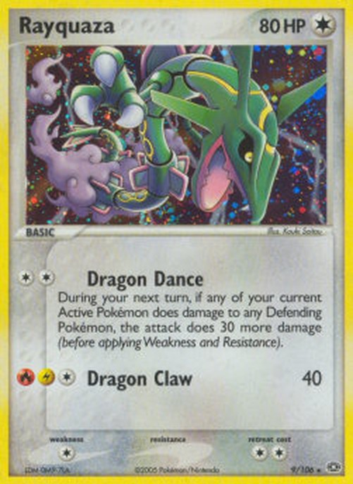 Pokemon Rayquaza  (EM 9)